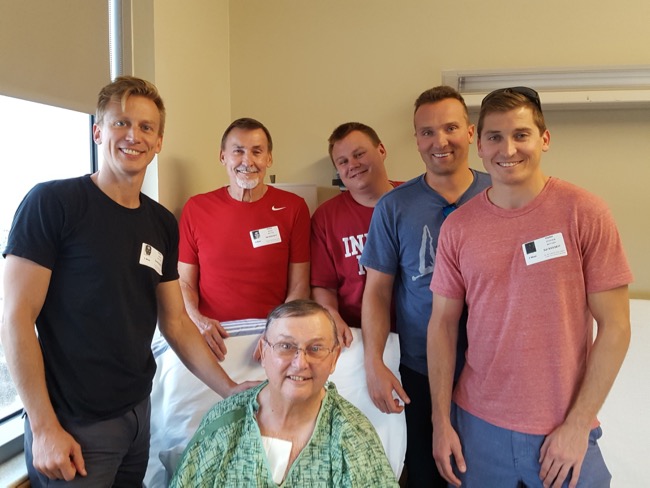 brett, chris b, dad, me, steve b, uncle bruce