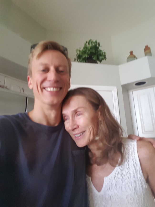 me, mom