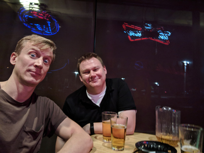 brett, me