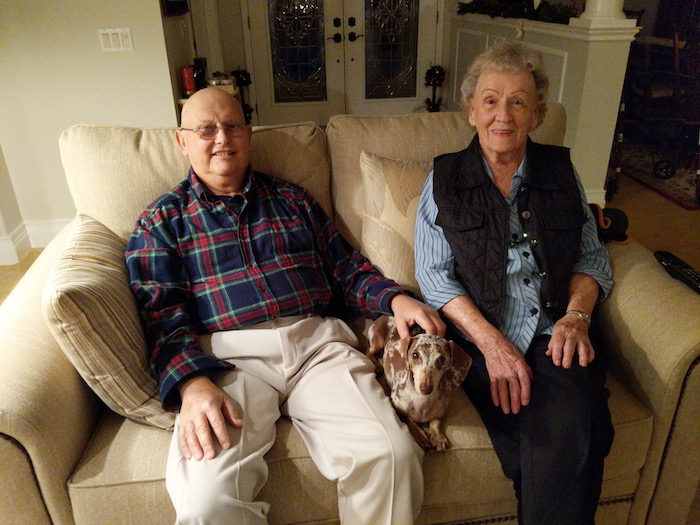 dad, grandma, maddy
