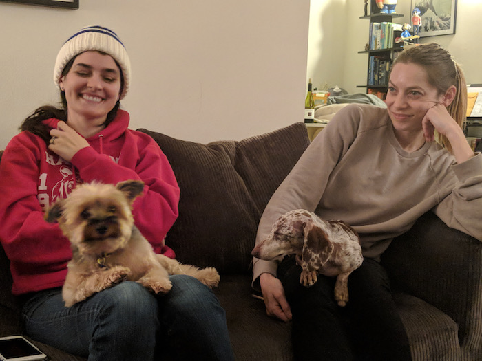 biggy, ellen, maddy, meredith