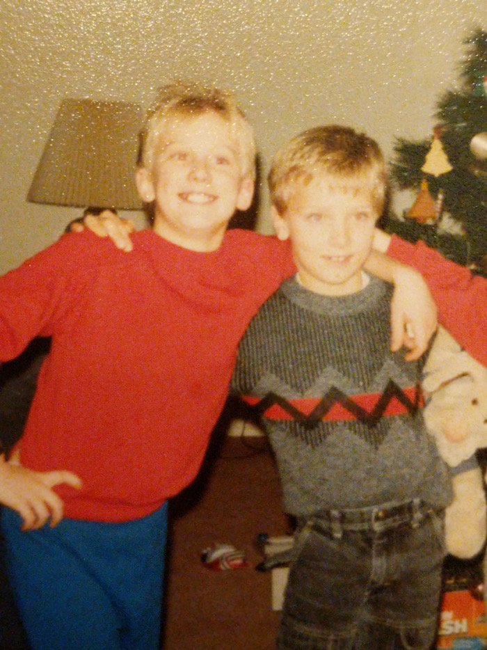 chris b, me