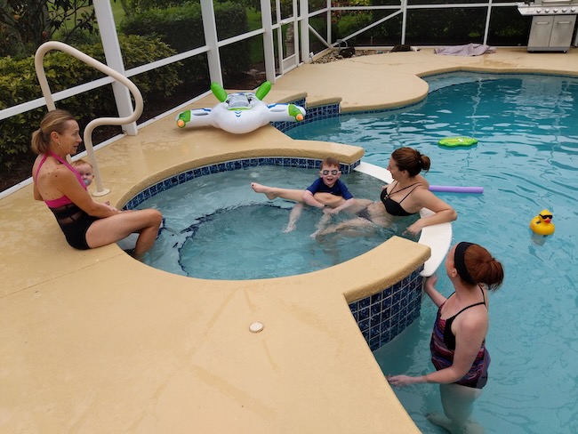 amy b, kristi, max, mom, sam